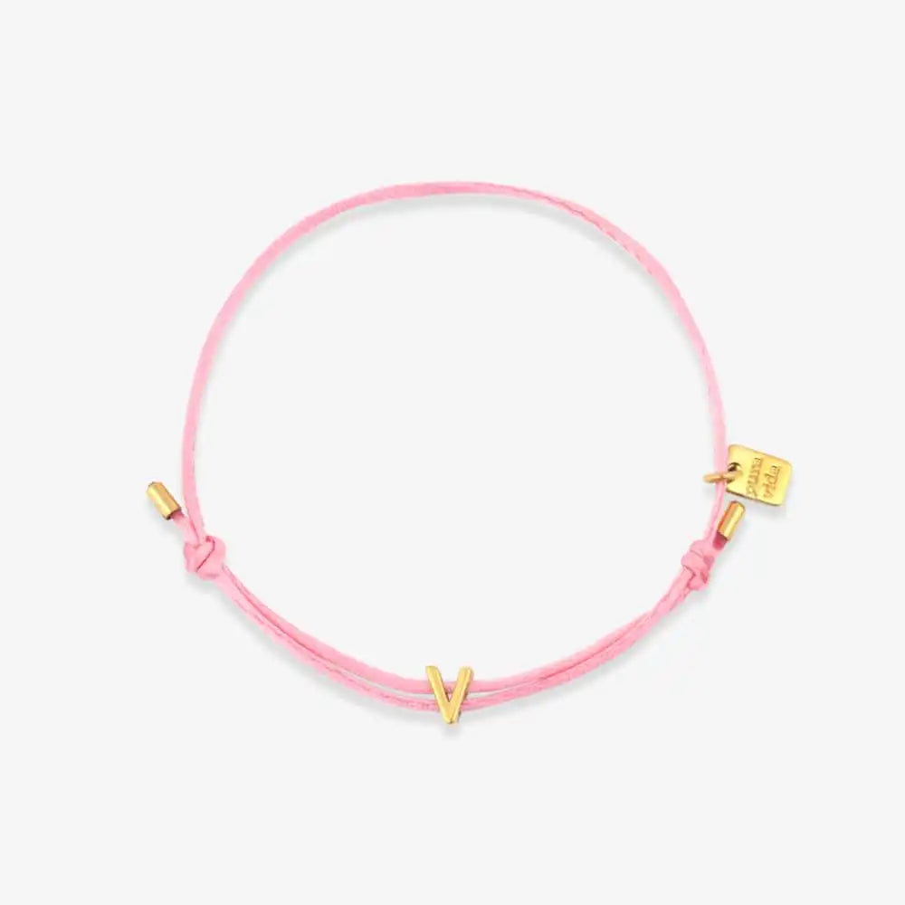 Initial Charm Bracelet