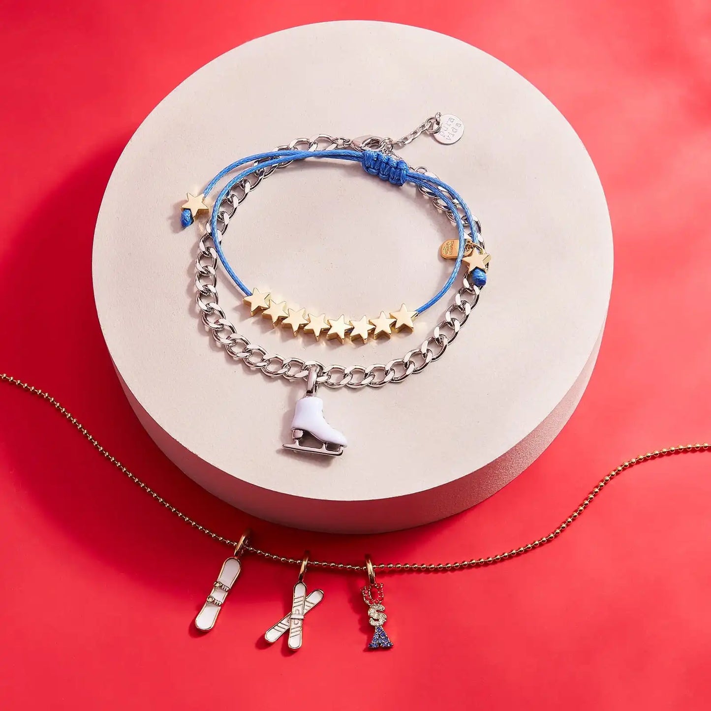Harper Ice Skate Charm