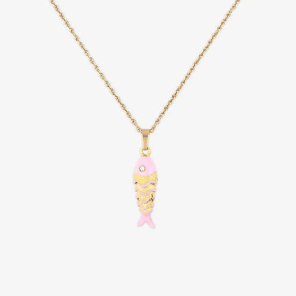 Koi Fish Pendant Necklace