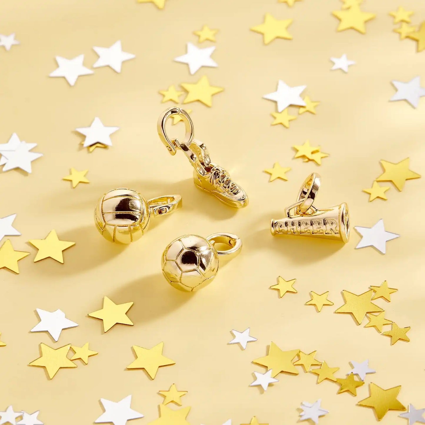 Harper Statement Soccer Ball Charm