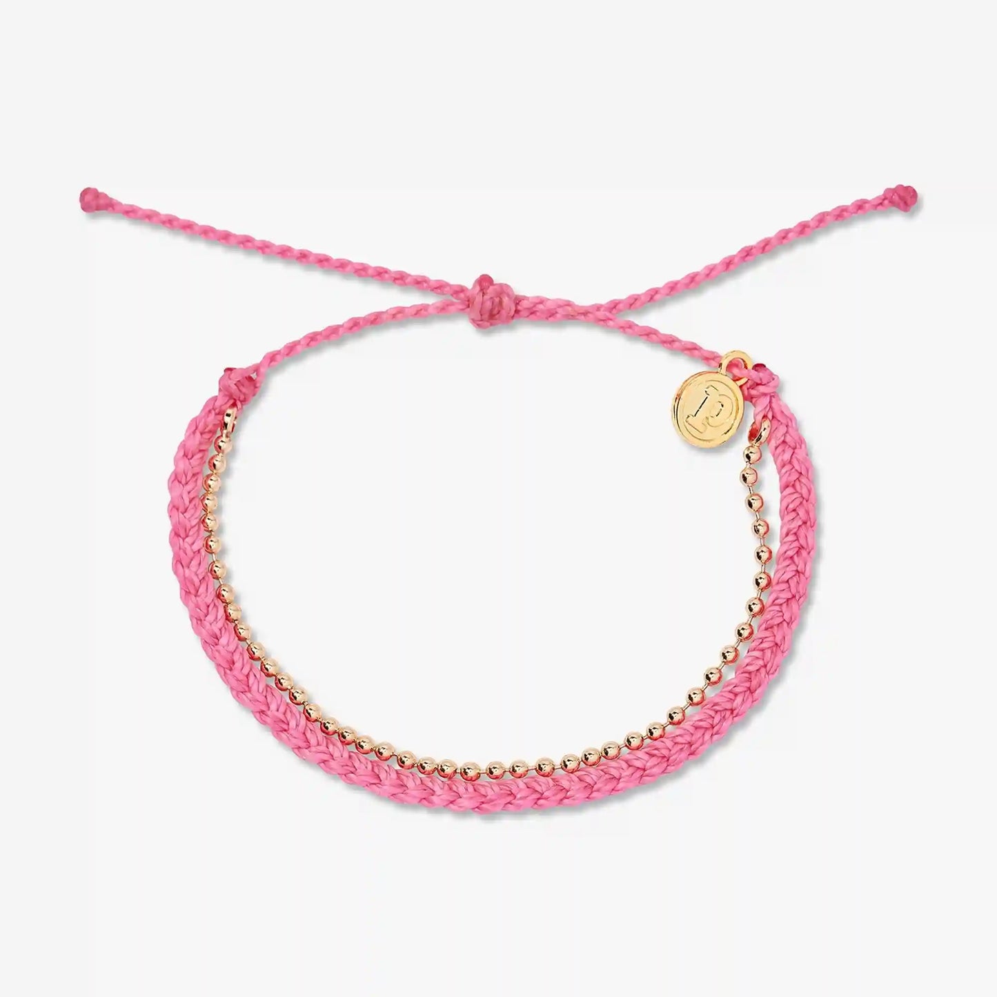 Petite Braid And Bead Bracelet