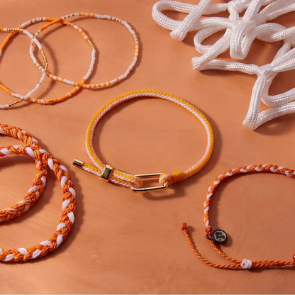 Orange & White Collection