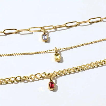Harper Birthstone Charms