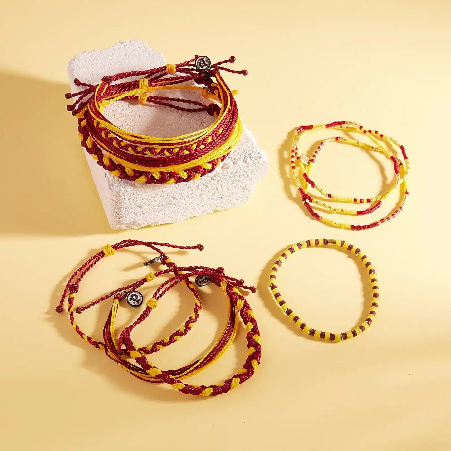 Maroon & Yellow Collection