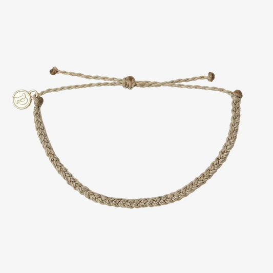 Solid Mini Braided Bracelet