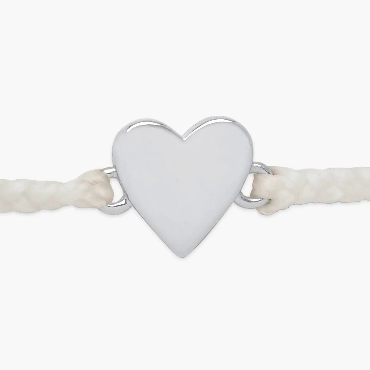 Engravable Heart Charm Bracelet