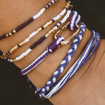 Purple & White Collection